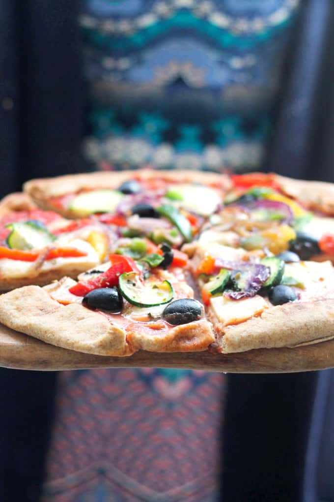 Healthy Pizza in Minutes