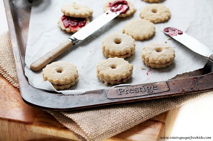 Sugar Free Jam Sandwich Cookies
