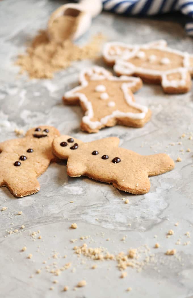 Low Sugar Gingerbread Men