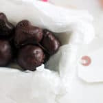 Valentine's Day Sugar Free Chocolates | Raising Sugar Free Kids - includes two versions: marzipan for adults and banana for children, as well as a Sugar Free February option. These chocolates are surprisingly delicious and will disappear quick! A perfect little after dinner treat for Valentine's Day!