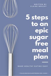 5 Steps to an Epic Sugar Free Meal Plan (e-book)