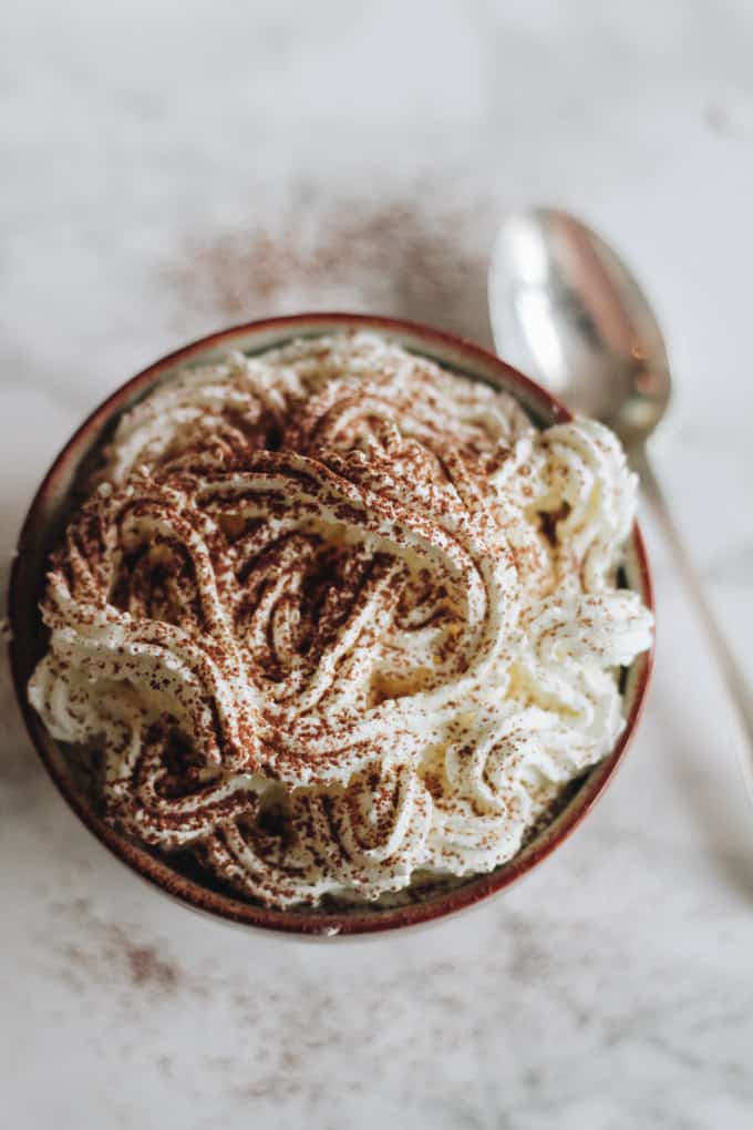 Low Sugar Winter Spice Hot Chocolate