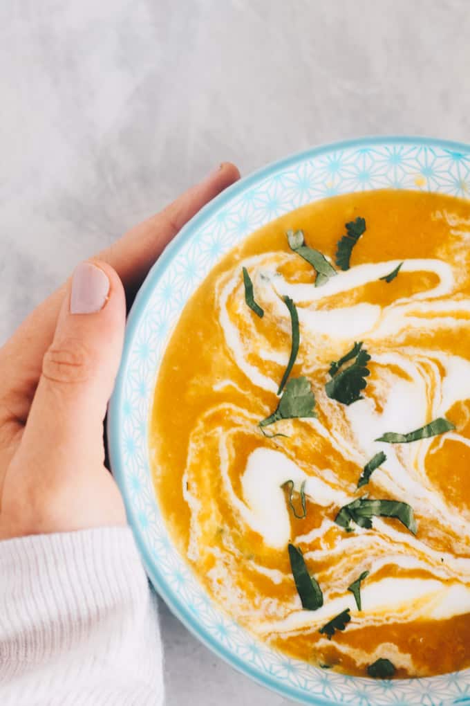 Carrot, Miso & Double Ginger Soup