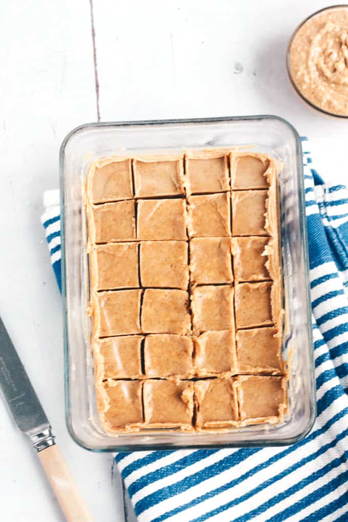 Sugar Free Salted Peanut Butter Fudge (Vegan Option)