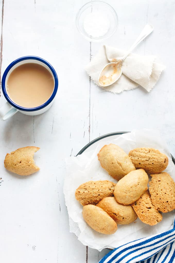 Sugar Free Brown Butter & Sea Salt Madeleines