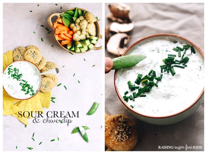 Sour Cream & Chive Dip | Add Some Veg