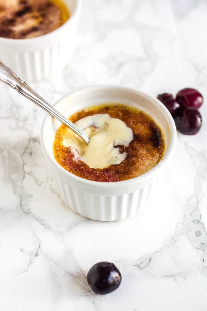 Low Sugar Crème Brûlée