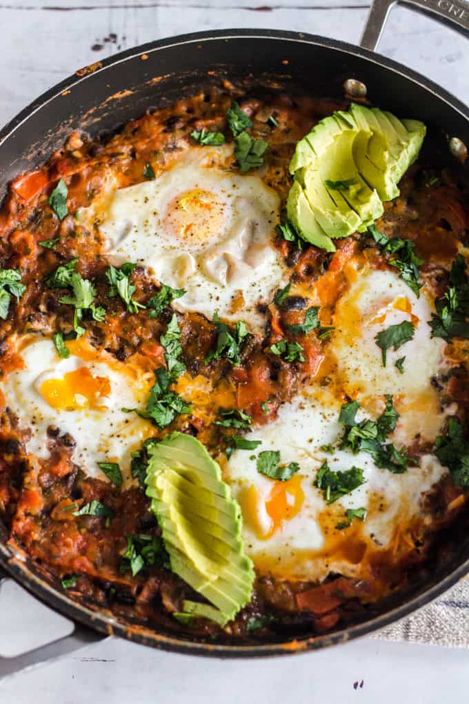 Veg-Packed Baked Eggs