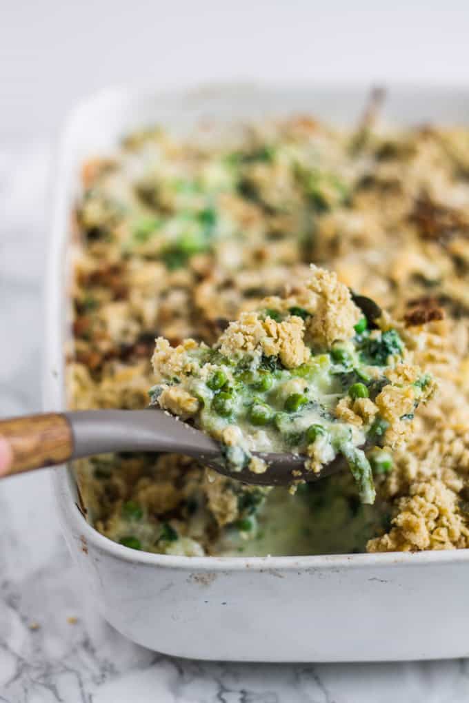 Green Vegetable Crumble | Add Some Veg