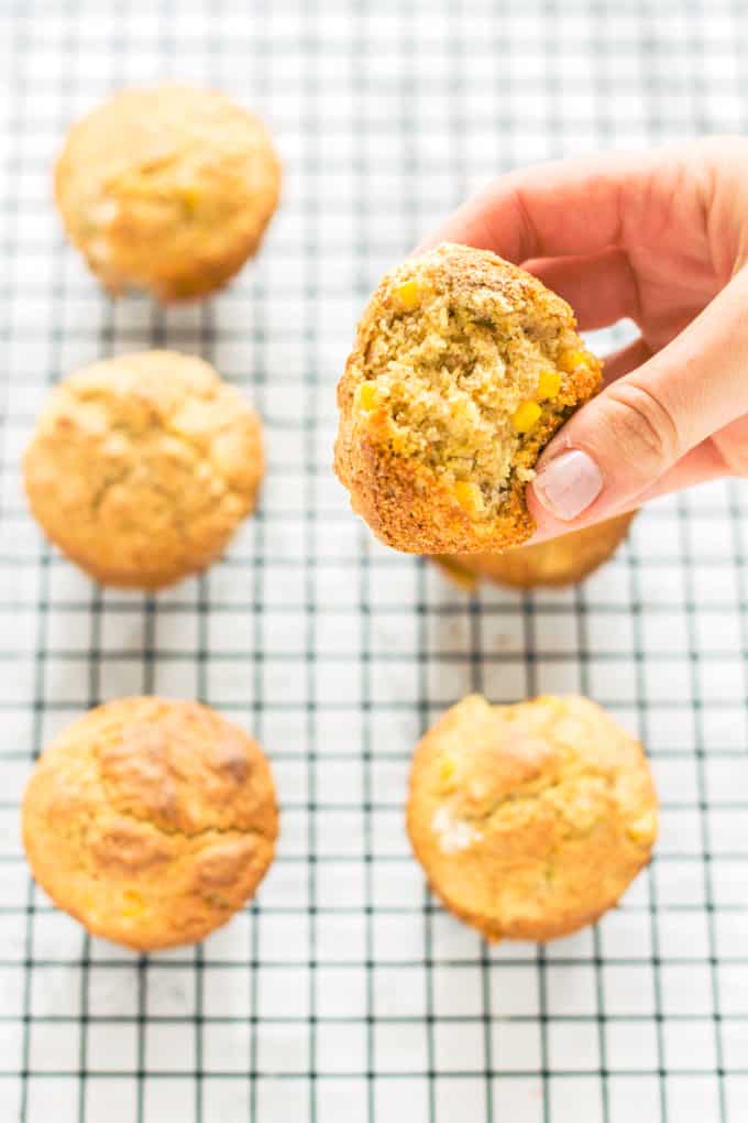 Sugar Free Cornbread Muffins