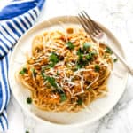 Lamb Ragu | Raising Sugar Free Kids - a delicious slow-cooked meat sauce that is packed with veggies, simple and affordable. Minimal prep but lots of flavour! #sugarfree #onepot #vegpower