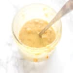Sugar Free Peanut Satay Sauce | Raising Sugar Free Kids - a sugar and sweetener free real food sauce or dip that is sweet, silky and delicious! 5 ingredients and 1 minute to make. #sugarfree