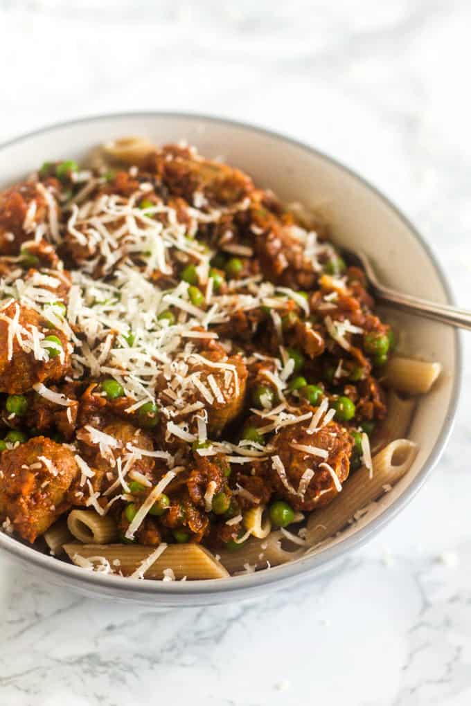 Smoky Sausage Pasta (Slow Cooker)
