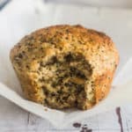 Sugar Free Lemon & Poppy Seed Muffins | Raising Sugar Free Kids - light, fluffy, soft bakery-style lemon & poppy seed muffins that are packed with flavour but are wholegrain and sugar free! #sugarfree