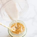 No Added Sugar Banana Milkshake - a super easy, no-added sugar 3-ingredient banana milkshake that is delicious, frothy, creamy and delicious! Easily made vegan and really cheap to make. #glutenfree #sugarfree #vegan