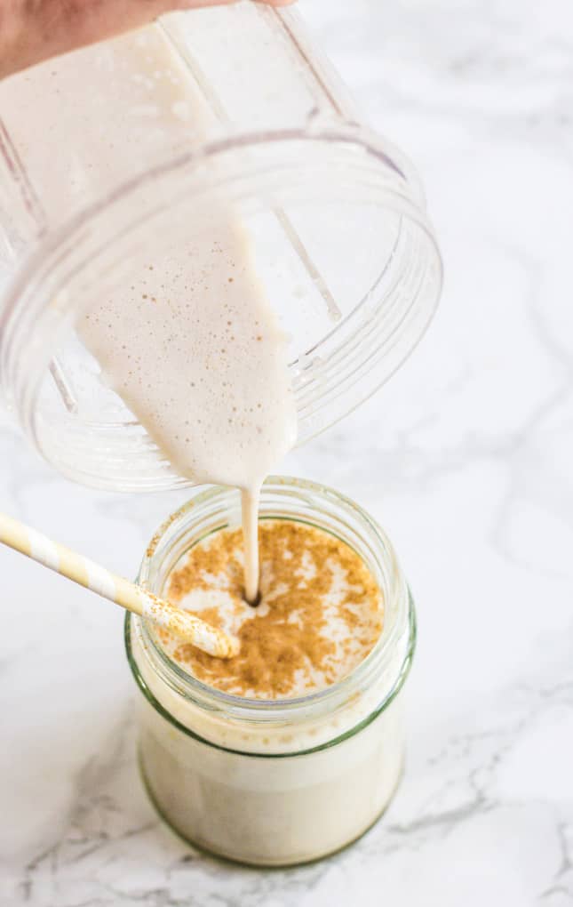No-Added Sugar Banana Milkshake