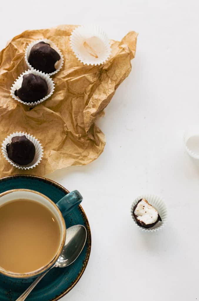 Low Sugar Coconut Truffles