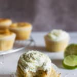 Sugar Free Lime Cupcakes | Raising Sugar Free Kids - these delicious fluffy citrussy sweet cupcakes are sugar free and include a dairy and gluten free option. They are a perfect way to show that free from treats can be 100% delicious. Made in 30 mins with minimal effort and a cream cheese or dairy free icing option. #sugarfree #glutenfree #dairyfree
