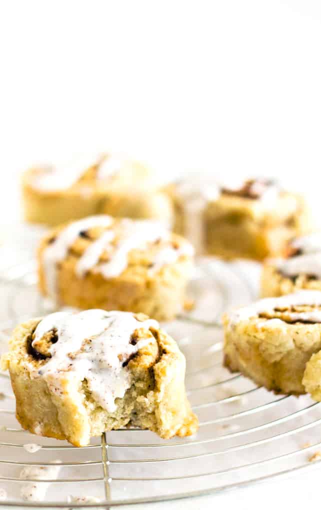 Low Sugar (Gluten Free) Cinnamon Rolls