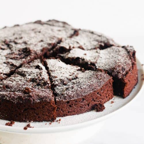 The Most Fudgy Aubergine Chocolate Cake Add Some Veg