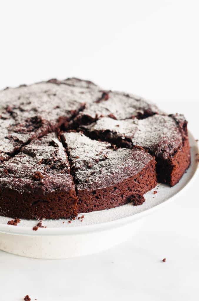 The Most Fudgy Aubergine Chocolate Cake | Add Some Veg